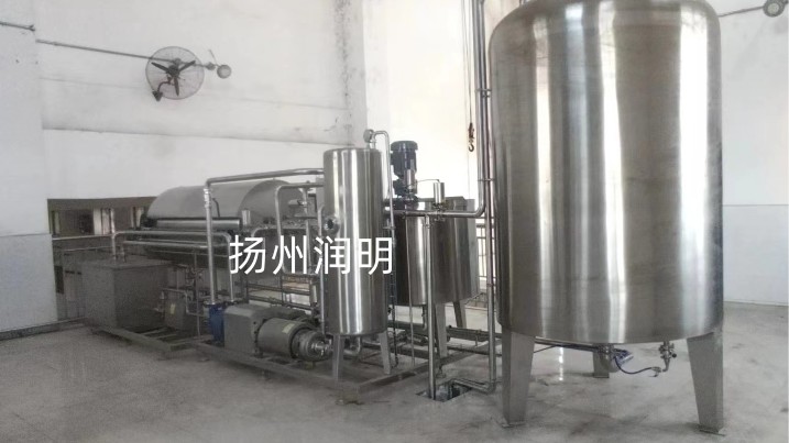 2臺真空轉(zhuǎn)鼓過濾機在劍南春酒廠運行啦！
